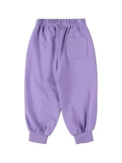 Pantaloni in felpa di cotone stampata