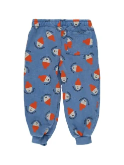 Pantaloni in felpa di cotone stampata
