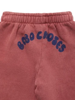 Pantaloni in felpa di misto cotone organico