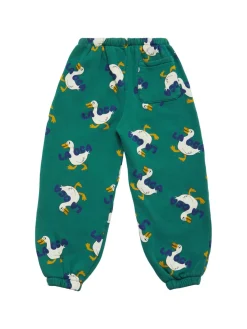 Pantaloni in felpa di misto cotone con stampa