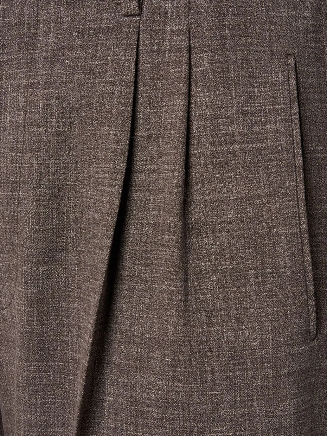 Pantaloni in lino e seta Silas