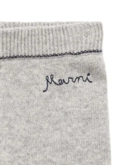 Pantaloni in maglia di lana e cashmere