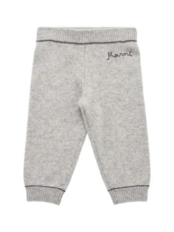Pantaloni in maglia di lana e cashmere