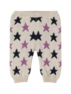 Pantaloni in maglia di misto cotone
