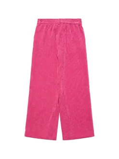 Pantaloni in misto poliestere millerighe