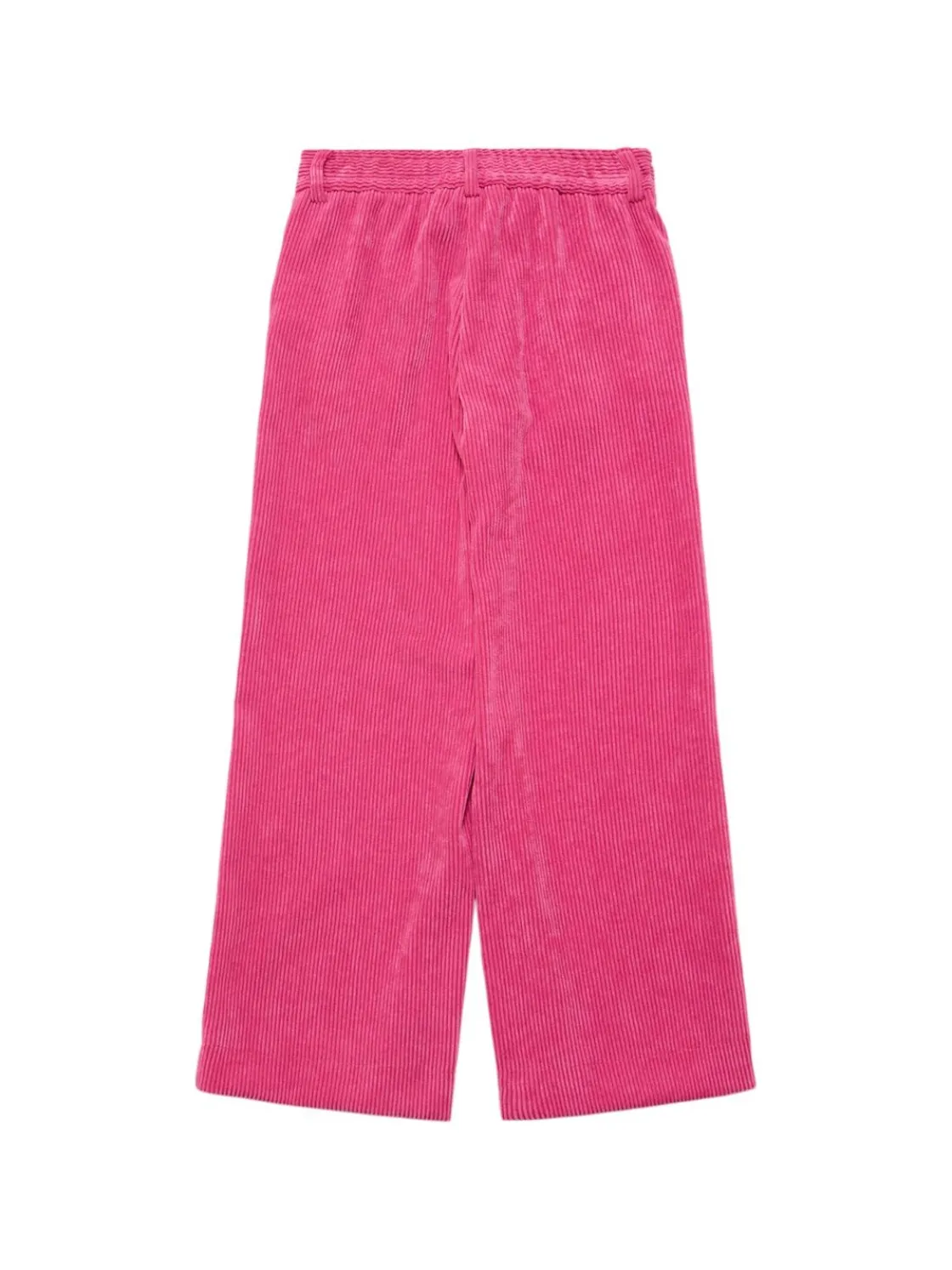 Pantaloni in misto poliestere millerighe