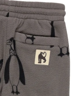 Pantaloni in poly riciclato stampato