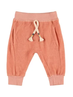 Pantaloni in spugna di misto cotone
