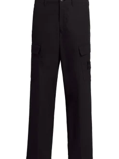 Pantaloni in tela di cotone