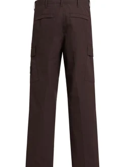 Pantaloni in tela di cotone