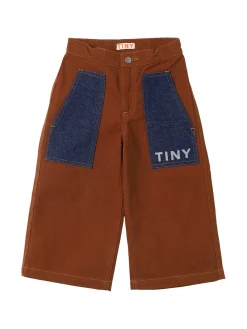 Pantaloni in twill di cotone
