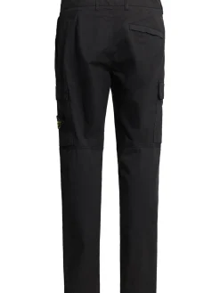 Pantaloni in twill di cotone stretch