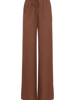 Pantaloni Iris in raso di viscosa