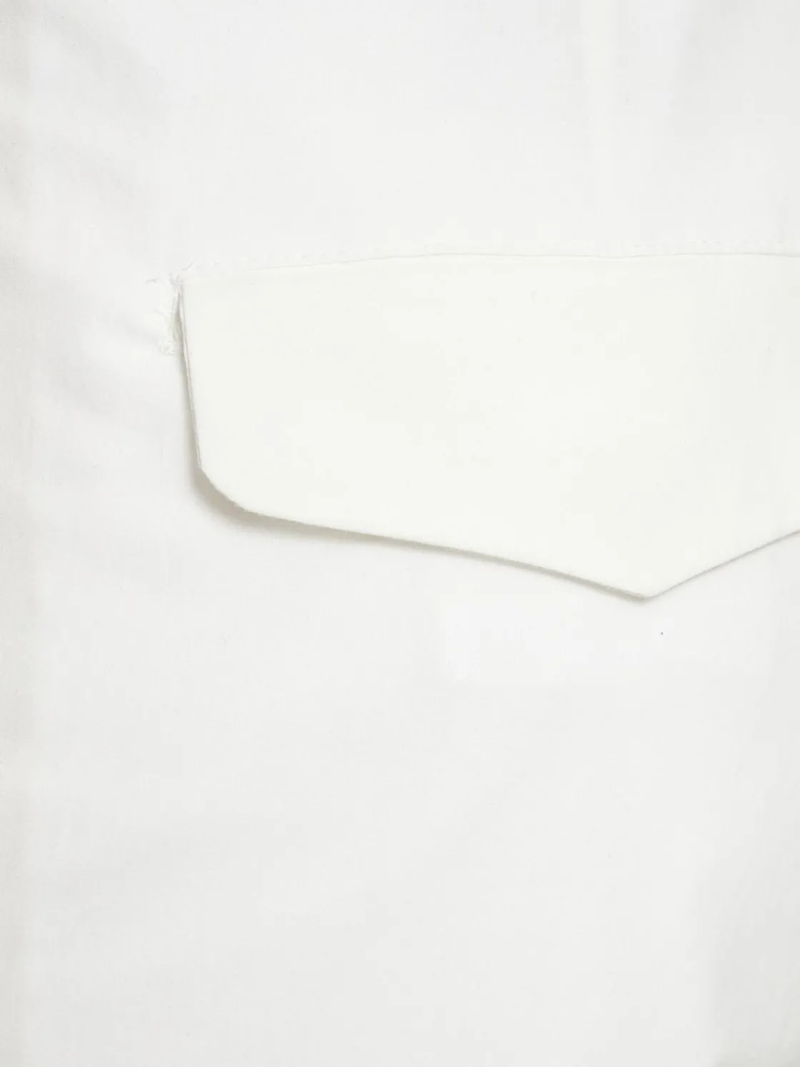 Pantaloni larghi Anneke in cotone cerato