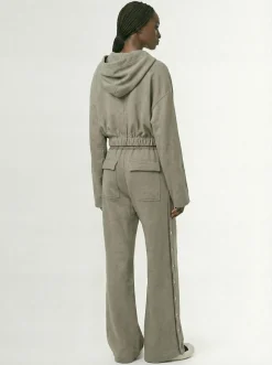 Pantaloni larghi in jersey
