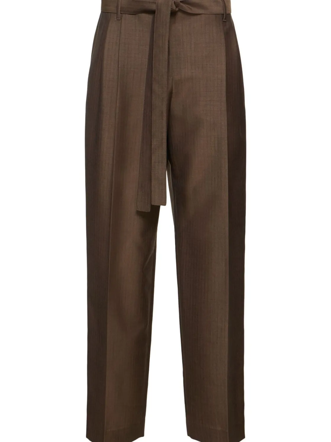 Pantaloni larghi Lonan in mohair e lana