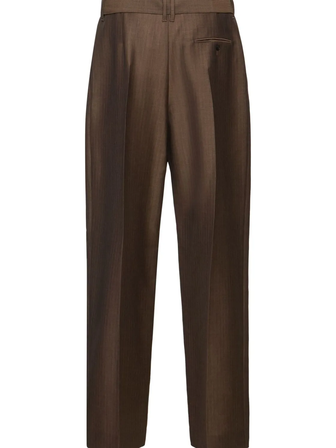 Pantaloni larghi Lonan in mohair e lana