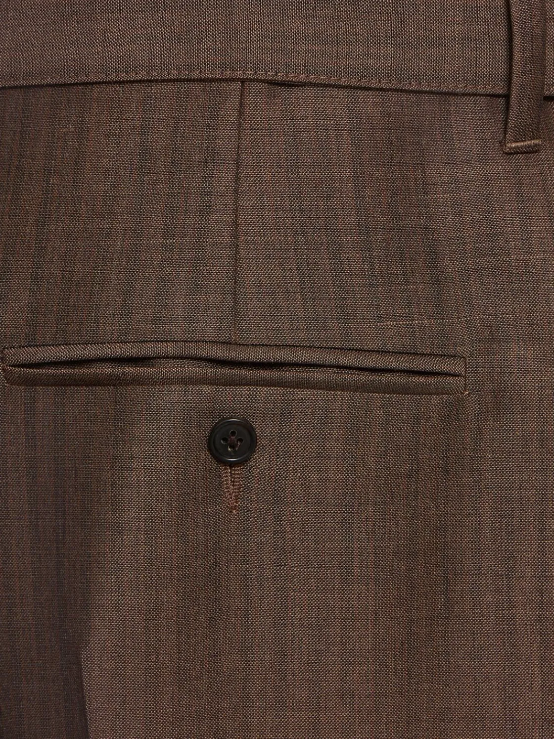 Pantaloni larghi Lonan in mohair e lana