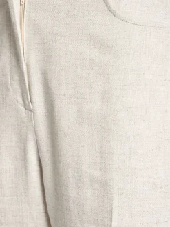Pantaloni Le Pantalon Sauge in misto lino