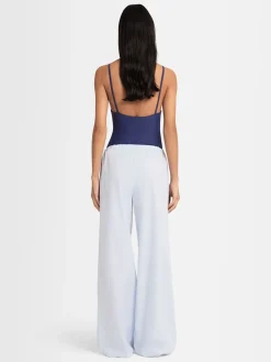 Pantaloni Olimpia in twill di cotone