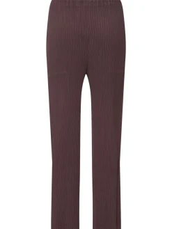 Pantaloni plissé Hatching