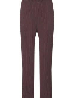 Pantaloni plissé Hatching