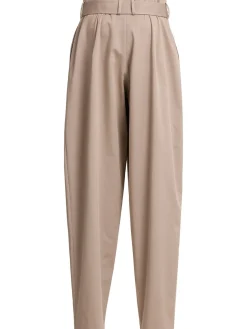 Pantaloni relaxed fit in misto cotone