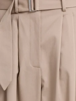Pantaloni relaxed fit in misto cotone