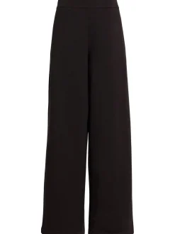 Pantaloni relaxed fit in misto lana