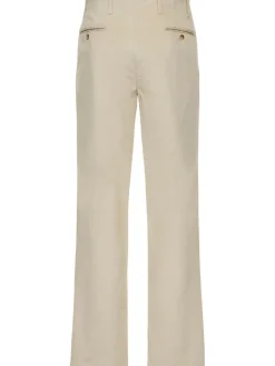 Pantaloni Rhys in cotone millerighe