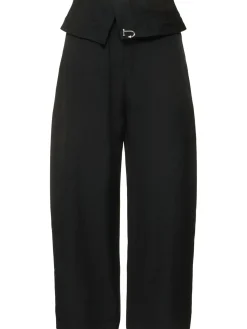Pantaloni sartoriali gamba ampia