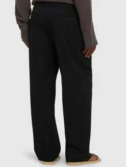 Pantaloni Silas in lana con pinces
