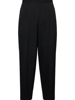 Pantaloni Silas in lana con pinces