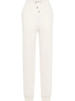 Pantaloni slim fit in misto lana vergine