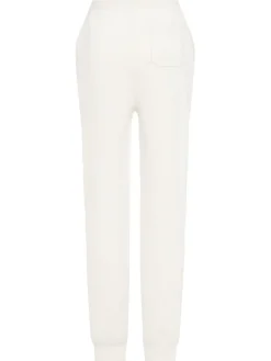 Pantaloni slim fit in misto lana vergine