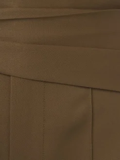 Pantaloni svasati in lana