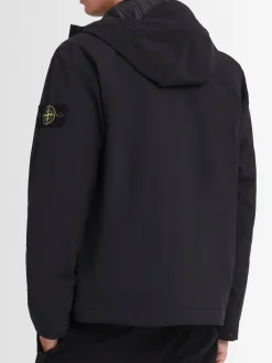 Parka corto con soft shell