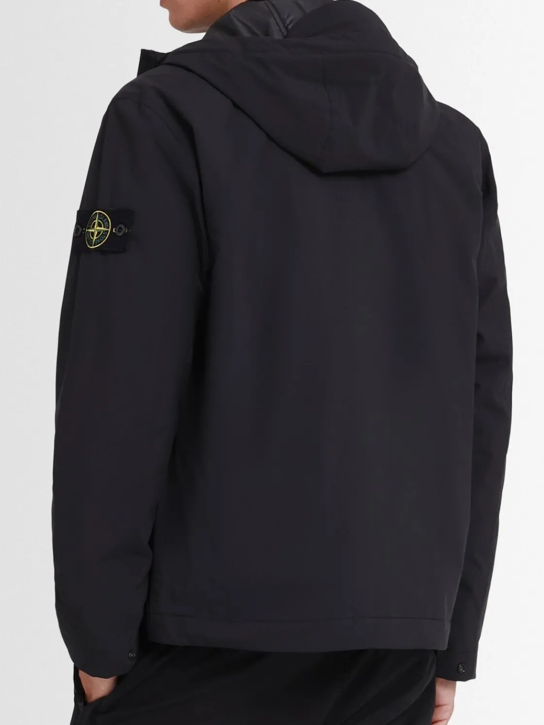 Parka corto con soft shell