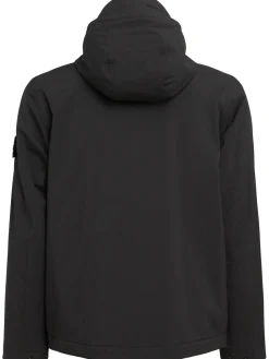 Parka corto con soft shell