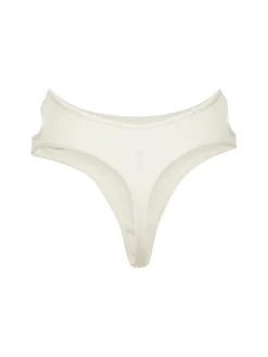 Perizoma in jersey a costine con cutout