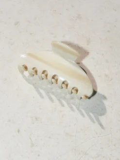 Pinza per capelli Moon in acetato di cellulosa