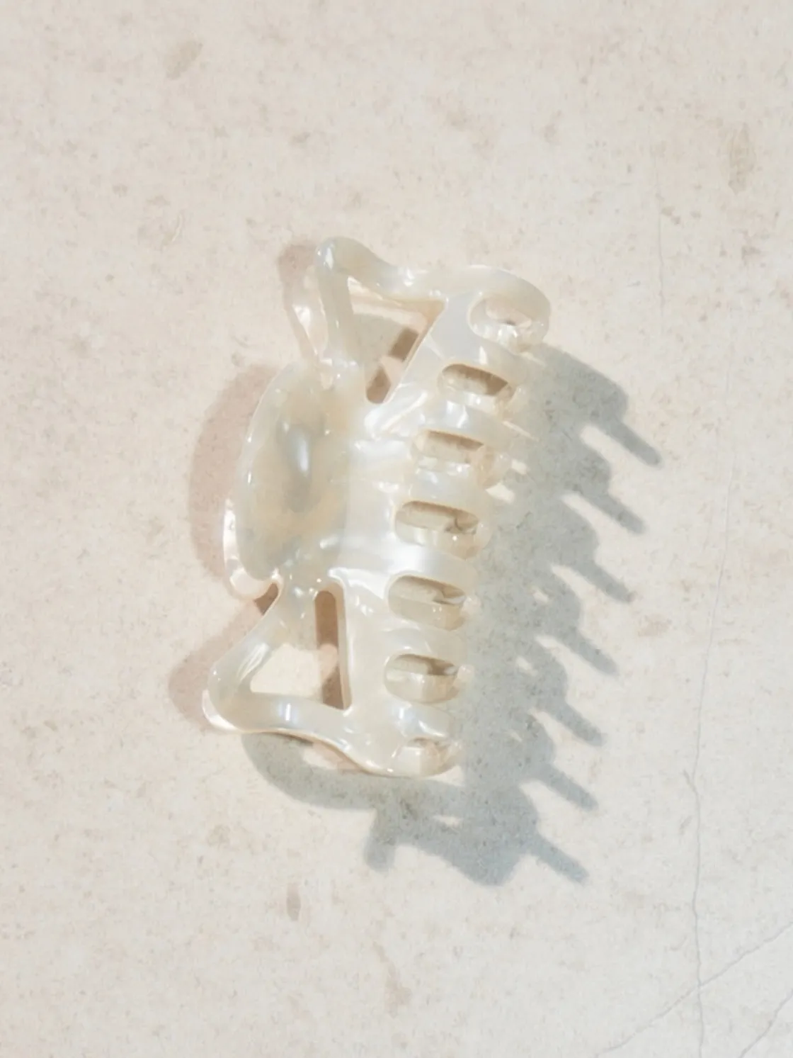 Pinza per capelli Scorpio in acetato di cellulosa
