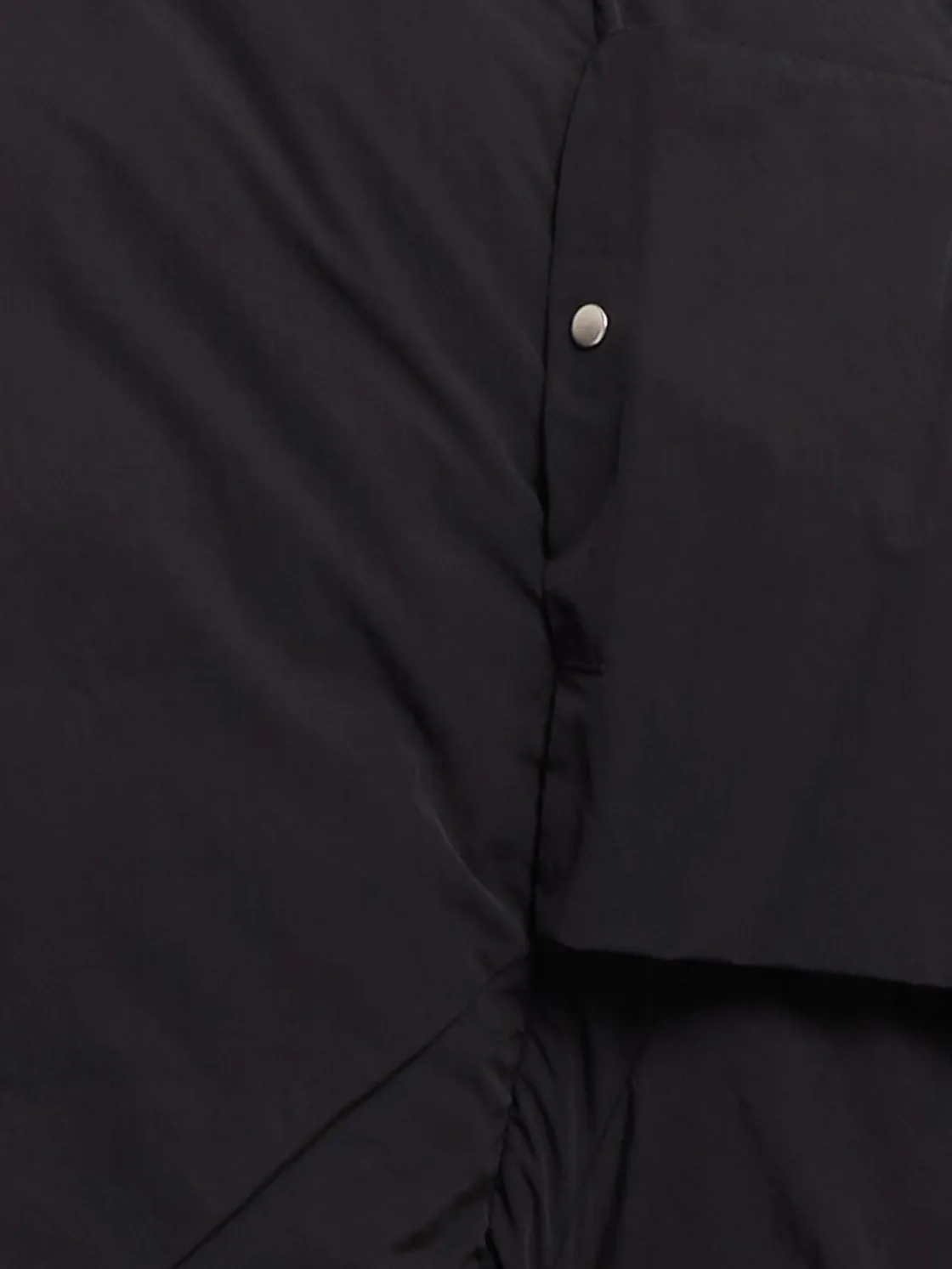 Piumino collo alto Naska in nylon opaco