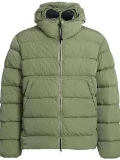 Piumino in nylon Chrome-R con lenti