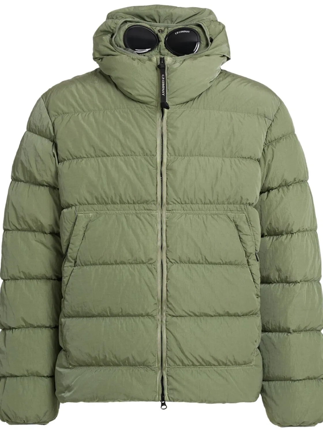 Piumino in nylon Chrome-R con lenti