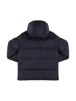Piumino in nylon con cappuccio
