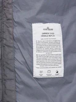 Piumino parka corto in nylon