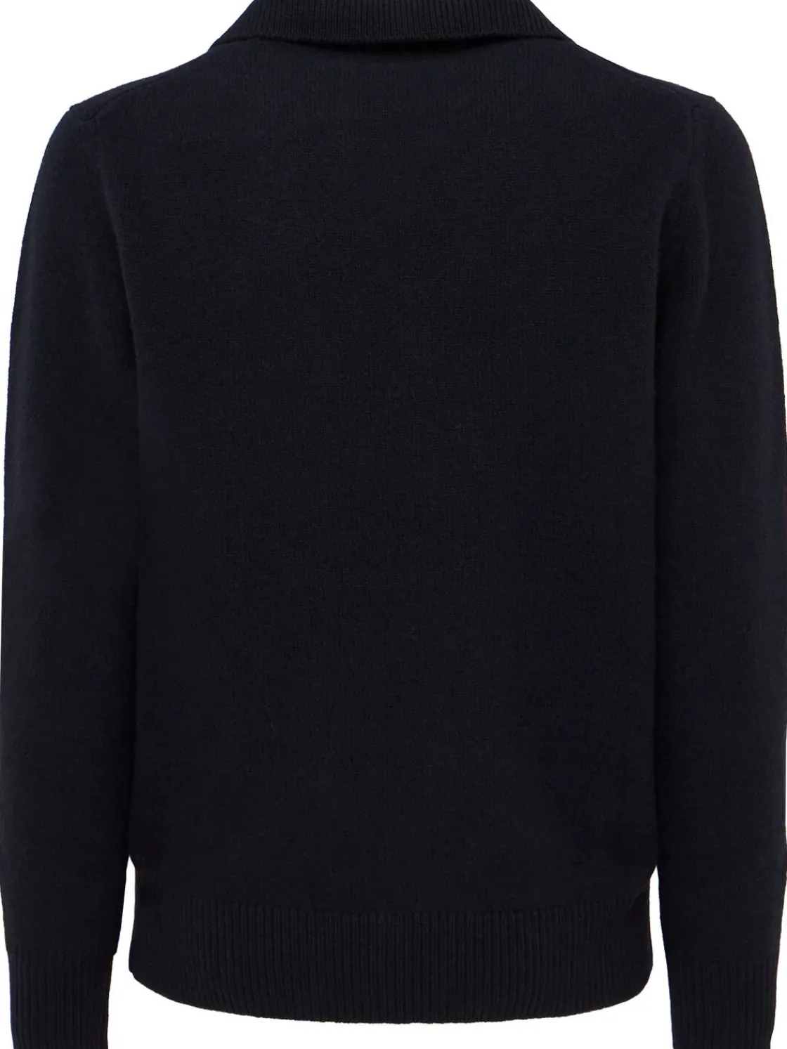 Polo in maglia di lana