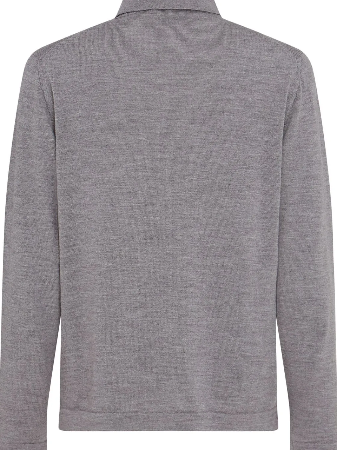 Polo in maglia di lana leggera