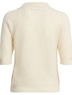 Polo maniche corte in maglia di misto poly